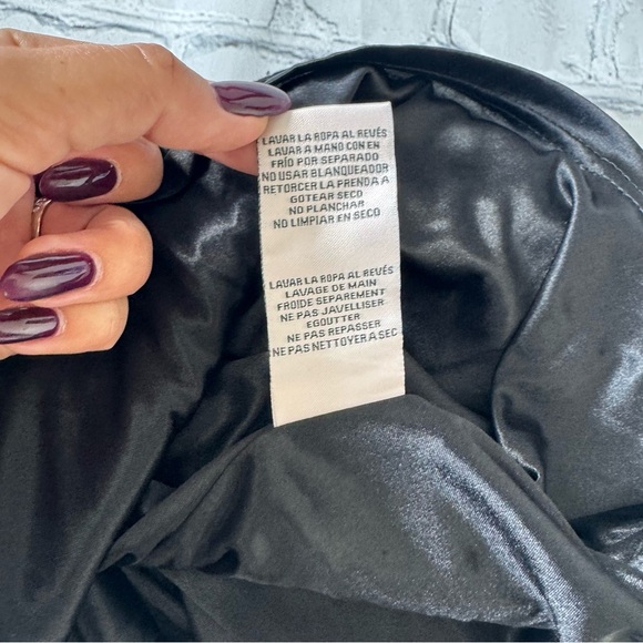 Nanette Lepore Black sequin long sleeve midi  party dress size 10 - Picture 14 of 14